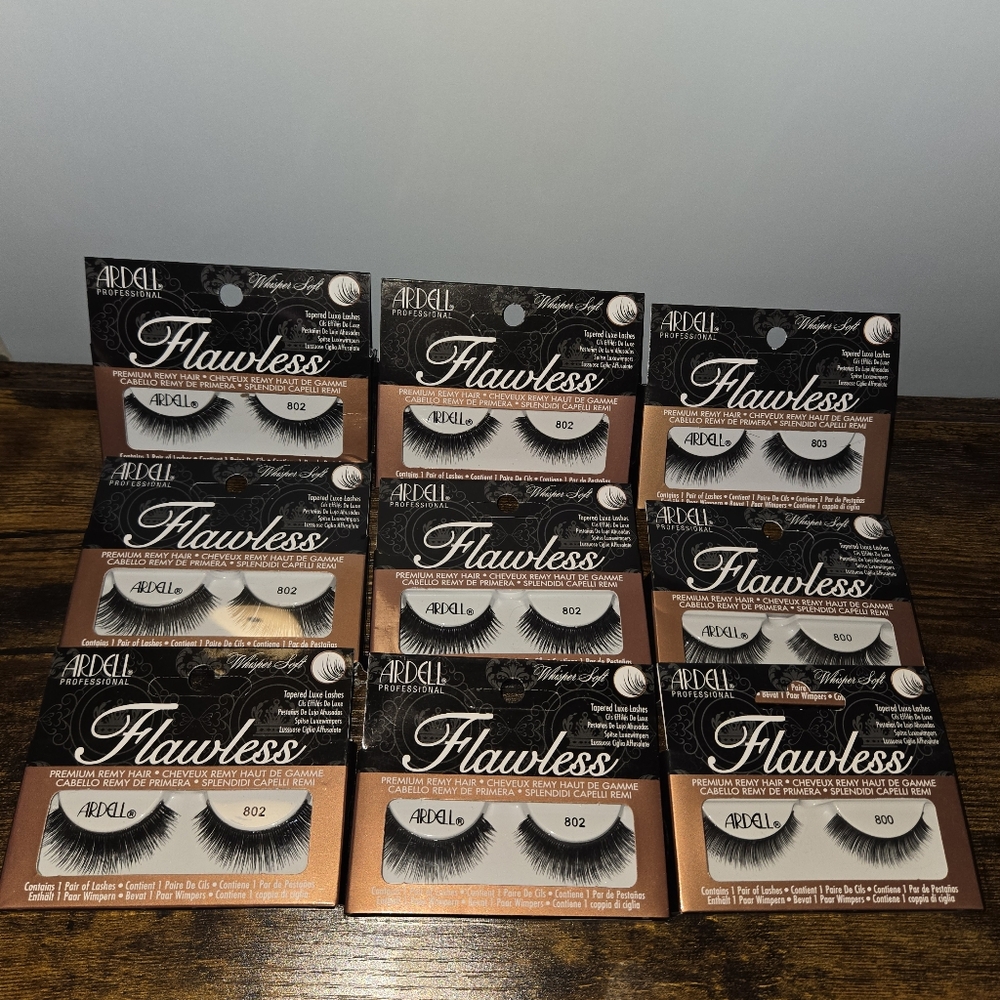 Ardell Flawless Black Eyelash Collection
